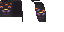 Minecraft skin texture, 64x32 legacy pixels