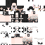 Minecraft skin texture, 64x64 pixels