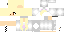 Minecraft skin texture, 64x32 legacy pixels