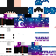 Minecraft skin texture, 64x64 pixels