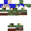 Minecraft skin texture, 64x64 pixels