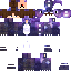 Minecraft skin texture, 64x64 pixels