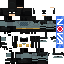 Minecraft skin texture, 64x64 pixels