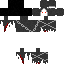 Minecraft skin texture, 64x64 pixels