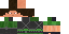 Minecraft skin texture, 64x32 legacy pixels