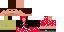Minecraft skin texture, 64x32 legacy pixels