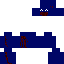 Minecraft skin texture, 64x64 pixels