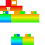 Minecraft skin texture, 64x64 pixels