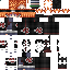 Minecraft skin texture, 64x64 pixels