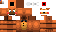 Minecraft skin texture, 64x32 legacy pixels