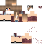Minecraft skin texture, 64x64 pixels