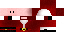 Minecraft skin texture, 64x32 legacy pixels