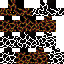 Minecraft skin texture, 64x64 pixels