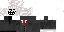 Minecraft skin texture, 64x32 legacy pixels