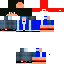 Minecraft skin texture, 64x64 pixels