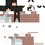 Minecraft skin texture, 64x64 pixels