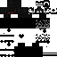 Black Minecraft skin texture, 64x64 pixels