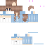 Minecraft skin texture, 64x64 pixels