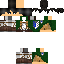 Minecraft skin texture, 64x64 pixels
