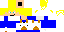 Minecraft skin texture, 64x32 legacy pixels