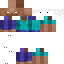 Minecraft skin texture, 64x64 pixels
