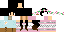 Minecraft skin texture, 64x32 legacy pixels