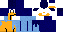 Minecraft skin texture, 64x32 legacy pixels