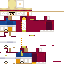 Minecraft skin texture, 64x64 pixels