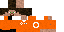 Minecraft skin texture, 64x32 legacy pixels
