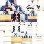 Minecraft skin texture, 64x64 pixels