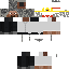 Minecraft skin texture, 64x64 pixels
