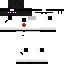 White Minecraft skin texture, 64x64 pixels