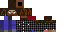 Minecraft skin texture, 64x32 legacy pixels