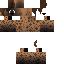 Minecraft skin texture, 64x64 pixels