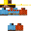 Minecraft skin texture, 64x64 pixels