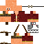 Minecraft skin texture, 64x64 pixels