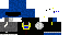 Minecraft skin texture, 64x32 legacy pixels