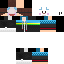 Minecraft skin texture, 64x64 pixels
