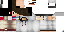 Minecraft skin texture, 64x32 legacy pixels