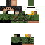 Minecraft skin texture, 64x64 pixels