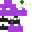 Minecraft skin texture, 64x64 pixels