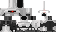 Minecraft skin texture, 64x32 legacy pixels