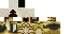 Minecraft skin texture, 64x32 legacy pixels