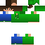 Minecraft skin texture, 64x64 pixels