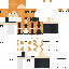Minecraft skin texture, 64x64 pixels
