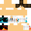 Minecraft skin texture, 64x64 pixels