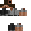 Minecraft skin texture, 64x64 pixels