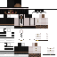 Minecraft skin texture, 64x64 pixels