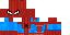 Minecraft skin texture, 64x32 legacy pixels