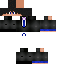 Minecraft skin texture, 64x64 pixels
